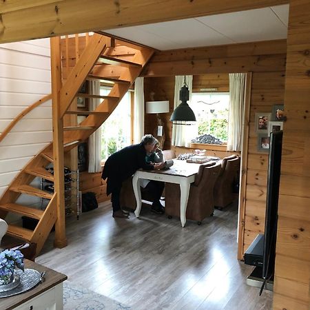Vrijstaande Luxe Finse Blokhut 2-6 Of 2-8 Pers Villa Kropswolde Dış mekan fotoğraf