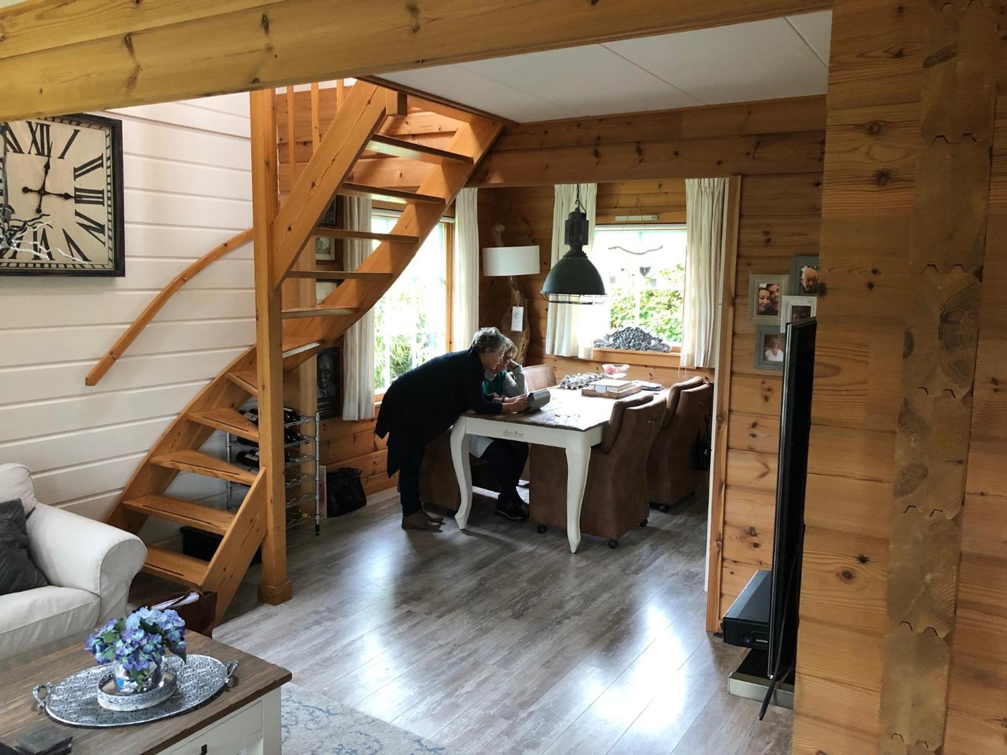 Vrijstaande Luxe Finse Blokhut 2-6 Of 2-8 Pers Villa Kropswolde Dış mekan fotoğraf