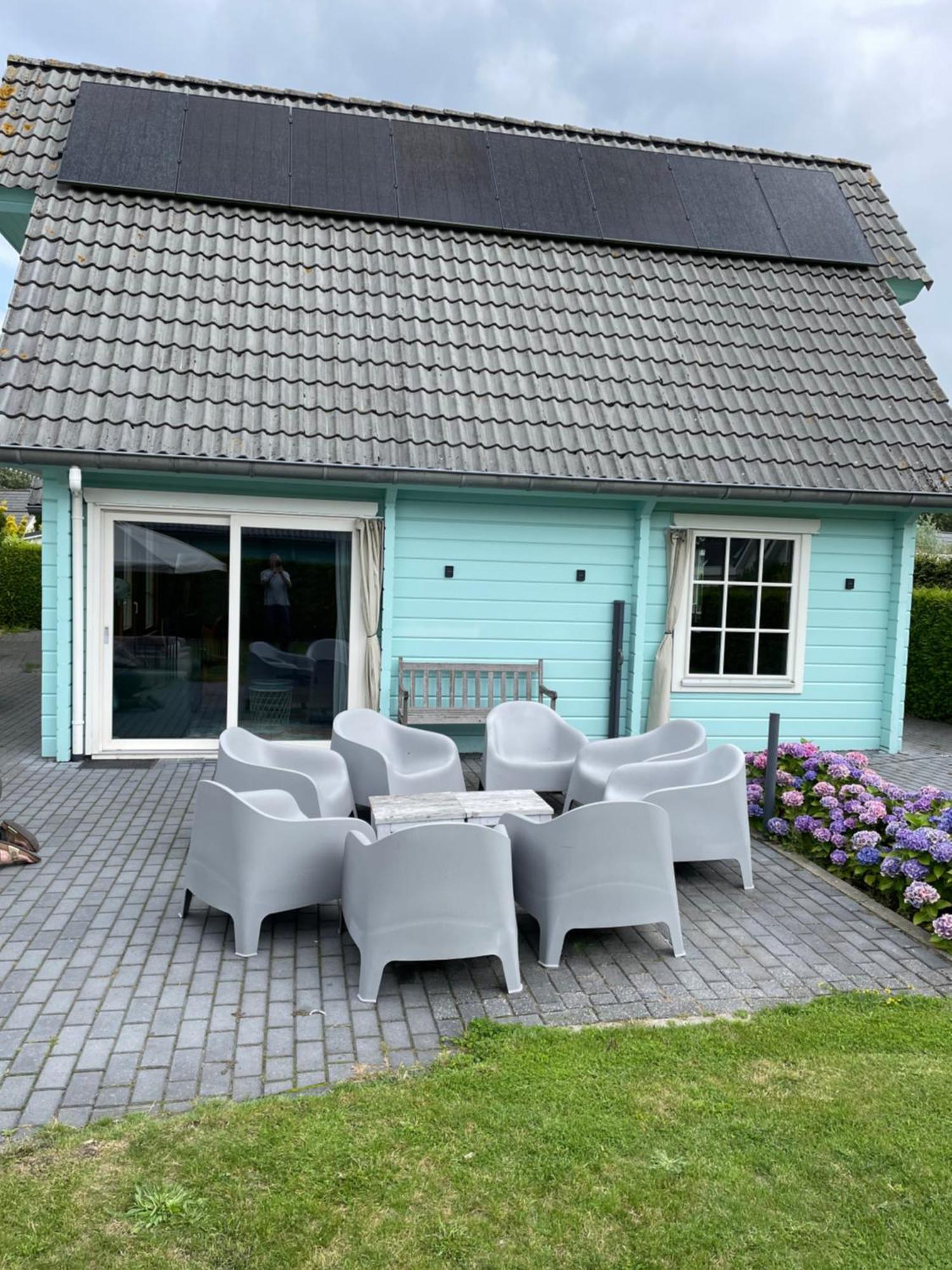 Vrijstaande Luxe Finse Blokhut 2-6 Of 2-8 Pers Villa Kropswolde Dış mekan fotoğraf
