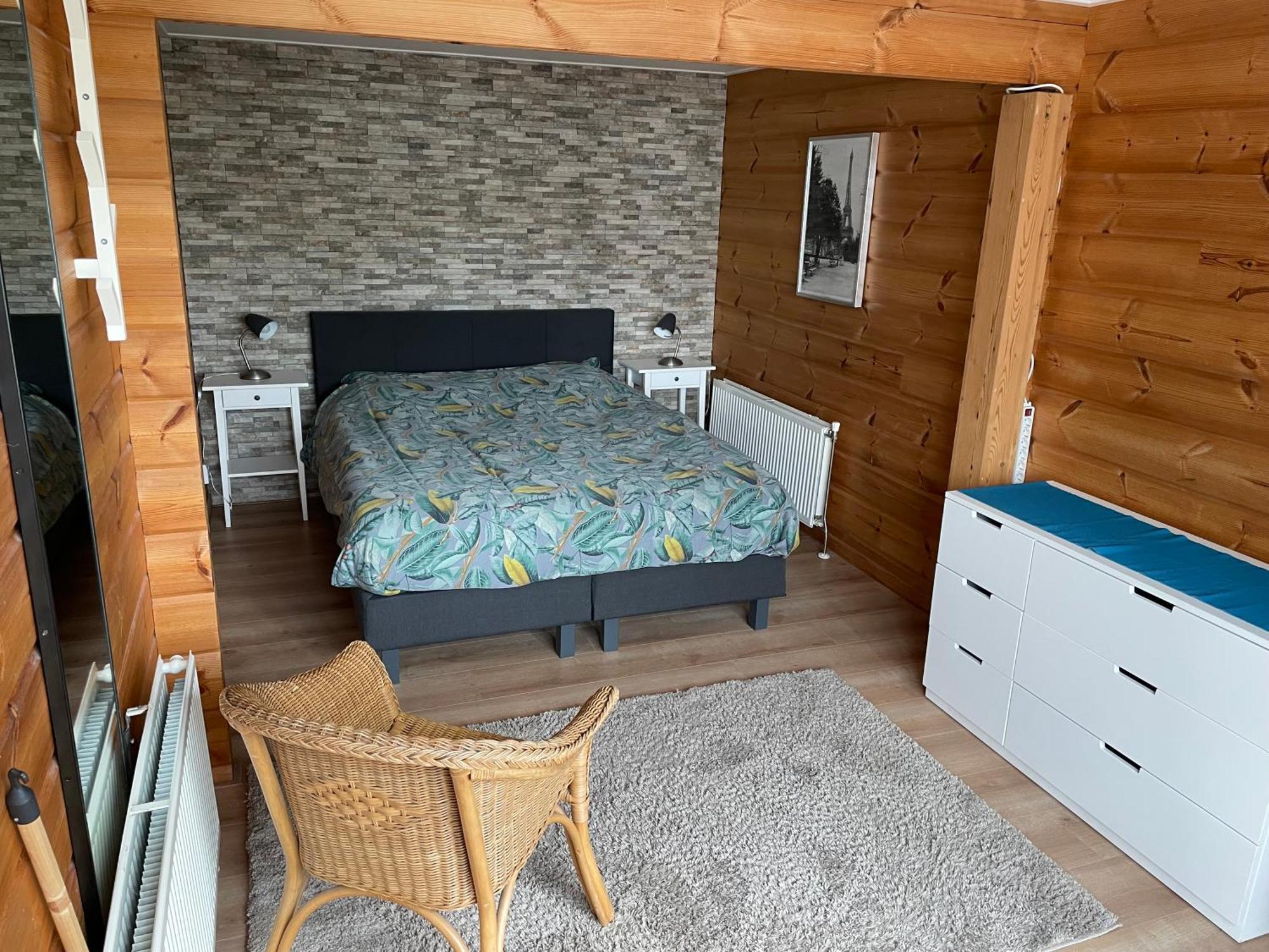 Vrijstaande Luxe Finse Blokhut 2-6 Of 2-8 Pers Villa Kropswolde Dış mekan fotoğraf