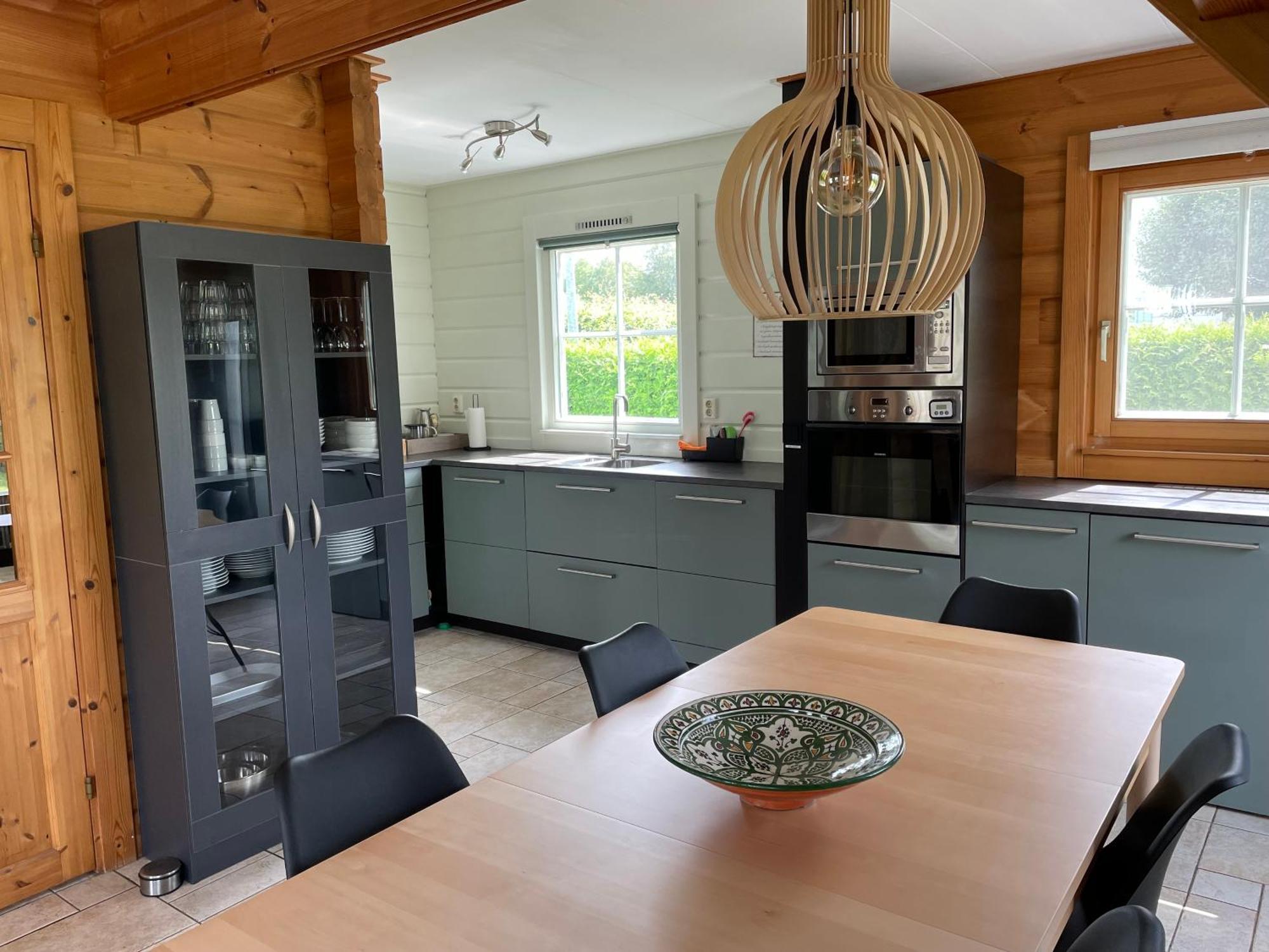 Vrijstaande Luxe Finse Blokhut 2-6 Of 2-8 Pers Villa Kropswolde Dış mekan fotoğraf